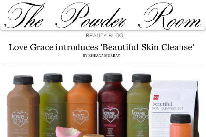 Love Grace introduces 'Beautiful Skin Cleanse'